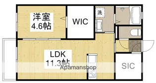 フィマージュ【103号室】の間取り
