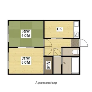 徳永住宅【1階】の間取り