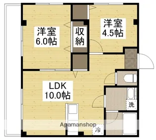 SUNコーポ【2階】の間取り