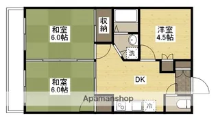ルーエンハイム【1階】の間取り