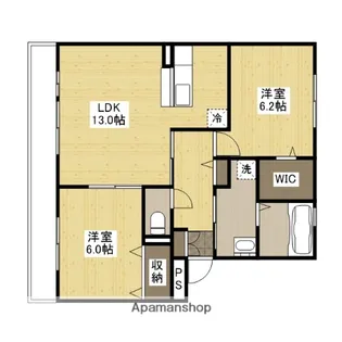 マンションONO−Ⅳ【302号室】の間取り