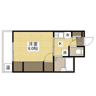 シティーライツ竹原中央【401号室】の間取り