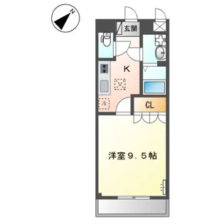 サザンハーベスト【103号室】の間取り