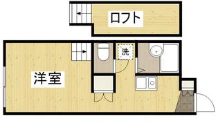 レオパレスミナミ【205号室】の間取り
