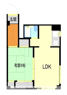 ポートハイムⅠ【2階】の間取り