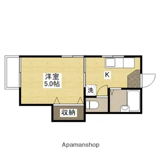 ナセール【101号室】の間取り