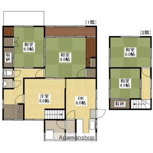 広島県三原市和田3丁目【一戸建】の間取り