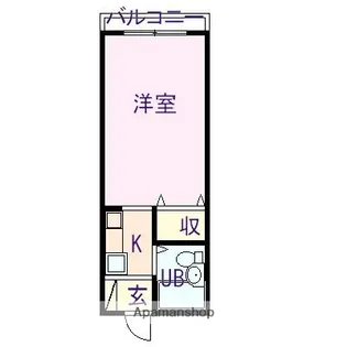 ハイツTT【2階】の間取り