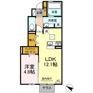 みつばちⅣ【1階】の間取り
