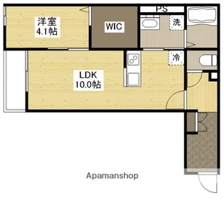 グランフォーレ宮浦【3階A左号室】の間取り