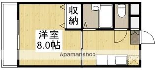 サンパレス【106号室】の間取り