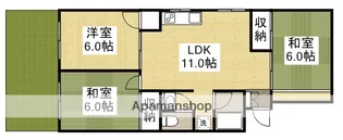 ノーブルウィン【1階】の間取り