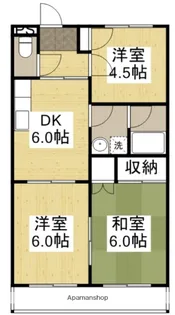 エスポワール【302号室】の間取り