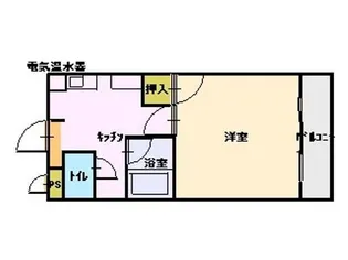 パラツイーナ光南【2階】の間取り