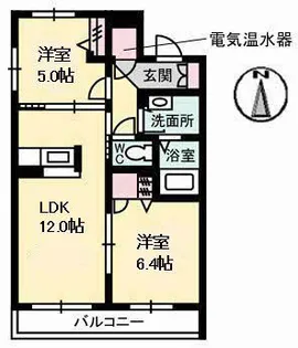 タムタムグラン【2階】の間取り