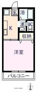 広島県福山市本庄町中2丁目【アパート】の間取り