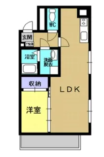 ディープタウンヒルズ【3階】の間取り