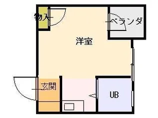 グーテONE【2階】の間取り