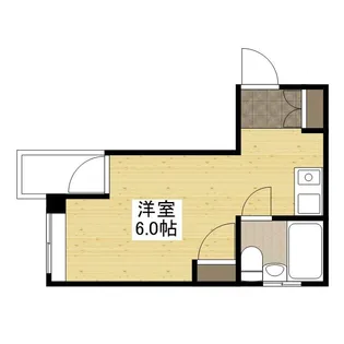 グーテONE【4階】の間取り