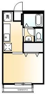 1Rの間取り画像