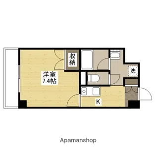 フォックスレイクマンション【3階】の間取り