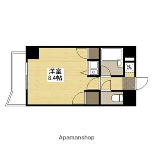 メゾンアルカディア西深津【507号室】の間取り