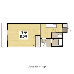 グリート【103号室】の間取り