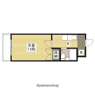 オリーブコート東深津【310号室】の間取り