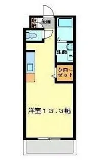 広島県福山市多治米町5丁目【マンション】の間取り