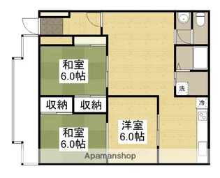 メゾン青山【1階】の間取り