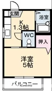 シャーメゾンサンフラワー【1階】の間取り