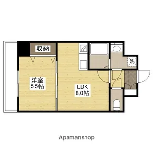 セリオンパレス【8階】の間取り