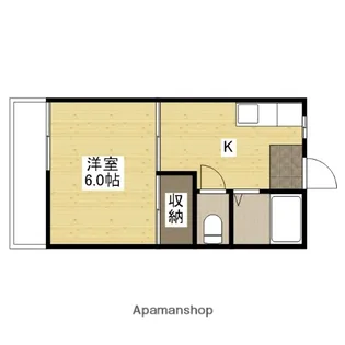 アーバン東福山【1階】の間取り