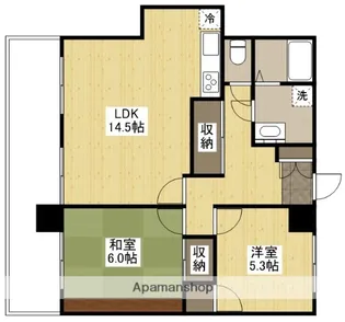 広島県福山市春日町5丁目【マンション】の間取り