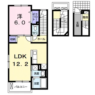 モンレーブM【3階】の間取り