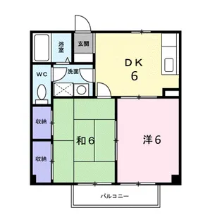 シティハイツサトウ2【2階】の間取り