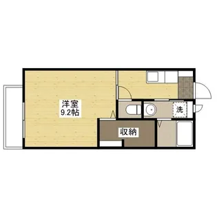 イル・ソーレ春日【2階】の間取り