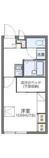 レオパレスみやこ【2階】の間取り