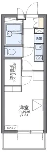 レオパレスPARKTOWN和泉【302号室】の間取り