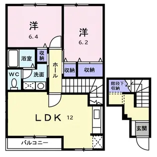 ペスカ2003【2階】の間取り