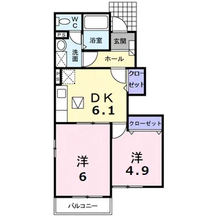 ライトホームズ【1階】の間取り