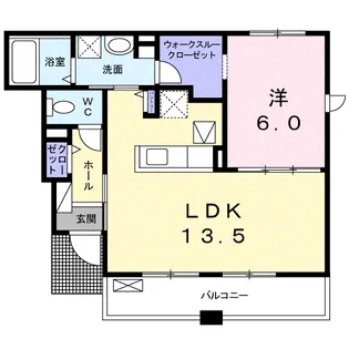 ブリーゼ【1階】の間取り