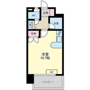 ダイアパレス宝町リージェント【3階】の間取り