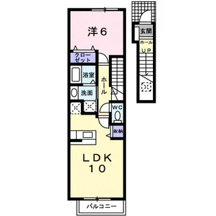 サンリット エクセレンスB【2階】の間取り