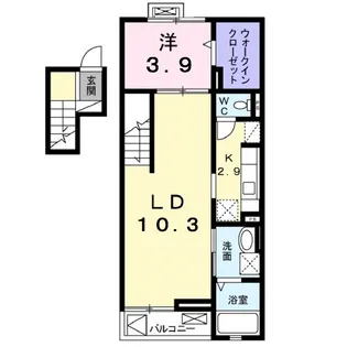 グランツ ロイヤル ONO【4階】の間取り