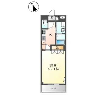 トスカーナ【2階】の間取り