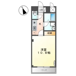 グリーンパレス【3階】の間取り