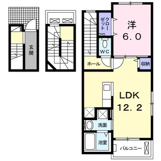 エテルノ【3階】の間取り