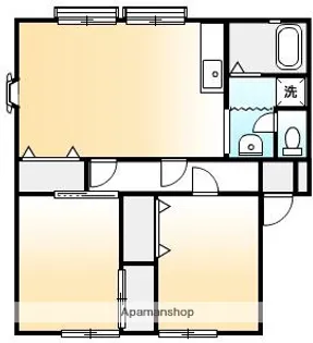 サンビレッジ21B棟【2階】の間取り
