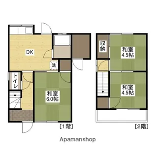 広島県福山市新涯町5丁目【一戸建】の間取り